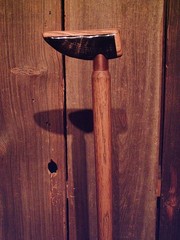 walking cane BUFFALO Horn/Zebra wood handle lathe tapered hickory MADE IN USA