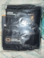 Genuine and Copper Compression Arch Support New Sealed 1 Pair Black Works Well