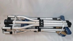 Carex Compass Folding Crutches, Support Height & Weight 4’11“ – 6’1″, 250 Lbs