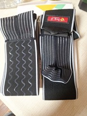 Candy Li Rikeep 2 Piece Ankle Brace 60% Nylon, 35% Latex Thread & 5% Silica Gel
