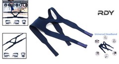 Universal Ultralight Headgear Replacement Strap for Respirator Masks – Blue/Grey