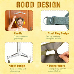 Neck Traction Stretcher Cervical Head Brace Pain Relief Device Home Over Door