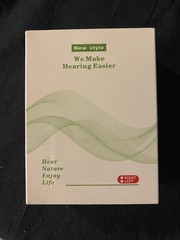 New Style We Make Hearing Easier Nano Rechargeable Touch Hearing Aids BRAND NEW!