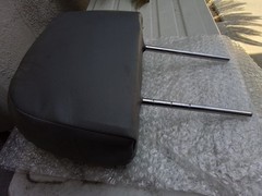 Electric Wheelchair Seat GRAY Head Rest 4-1/4″ inches between rods READ
