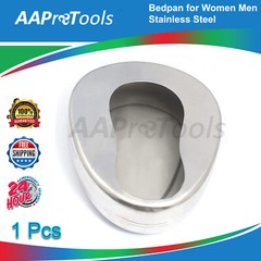 Washable Bed Pan Hospital Home Bed Pan Steel Bedsore Toilet Adult Ladies Bed Pan