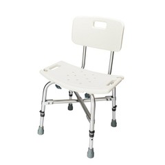 Bariatric 7 Height Adjustable Shower Stool Chair Bath Tub Seat Safety 450 lbs