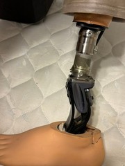 Ottobock Bulldog/Trulife/Soleus Prosthetic Leg Below Knee Left, SEE DESCRIPTION