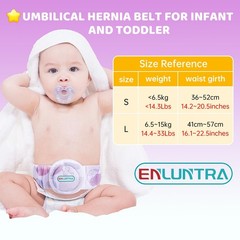 Hernia Belt for Baby，Umbilical Hernia Belt with Convex Covered Compression Pa…
