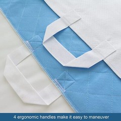 Waterproof Positioning Bed Pad with 4 Handles Incontinence Pads 34“x52″ 2 Pack