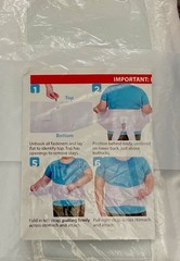 BraceAbility Back Brace #03B01 for Lower Back Pain, Lumbar Support. White New