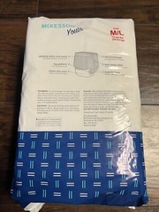 McKesson Youth Absorbent Underwear Size M/L 12 Hours