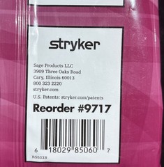 2 Stryker Sage 2% Chlorhexidine Gluconate Cloth 6 Disposable clothes 2 Packs I