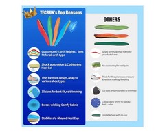 Orthopedic Insoles for Plantar Fasciitis, High Arch Support, Men & Women