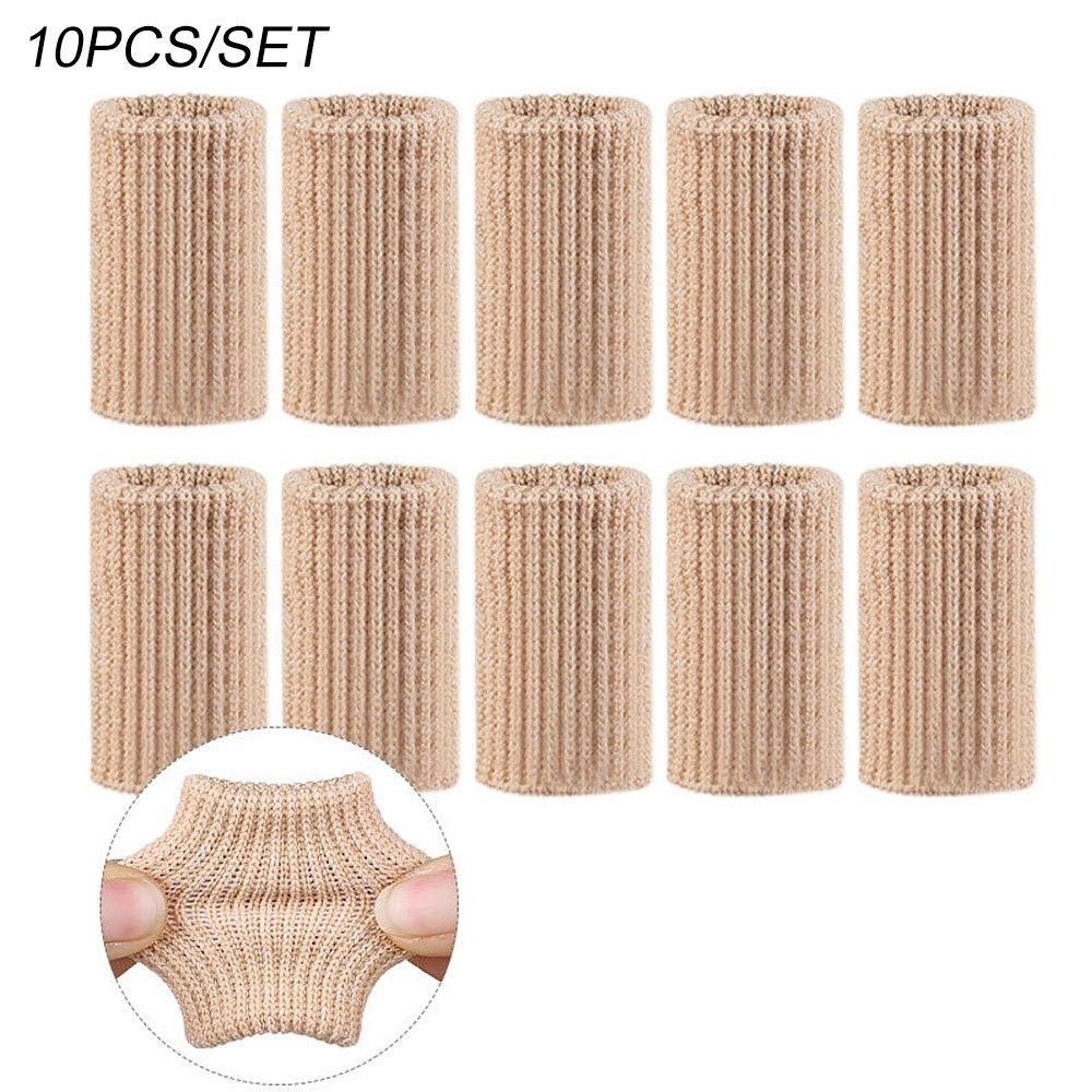 10PCS Finger Thumb Brace Splint Support Sleeve Elastic Breathable Pain Relief
