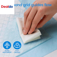 30” X 36” Disposable Underpads, 6 Layers Super Absorbent Leakproof Bed Pads for