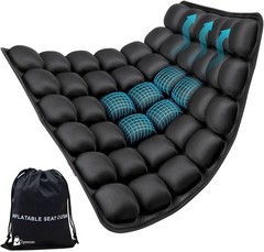 Travel Cushion, Inflatable seat Cushion, Suitable for Airplane Seats,