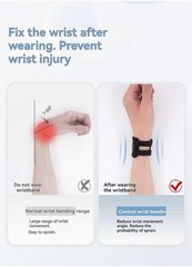 Aolikes 1pc Support Wrist Brace for Tfcc Tear,triangular Fibrocartilage Injuries