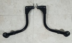 Quickie 2 Folding Manual Wheelchair Anti-Tipping (Pair) + Mounts
