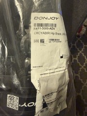 DONJOY Excyabir Hip Brace Universal Fit Left/Right Support Rehab 11-3000-ADV