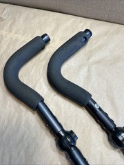 Quickie Iris Wheelchair Parts: (Pair) Push Cane Collapsible Handles