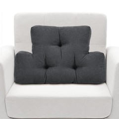 TANYOO Back Pillow for Recliner Lumbar Support Soft Medium, Dark Grey