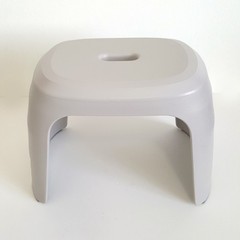 Reliable Sturdy Rectangular Curved Shower Anti-slip Chair Stool Leave in Bathtub