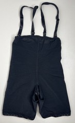 Design Veronique 1650 Abdominal Compression Girdle Open Crotch Black Size Large