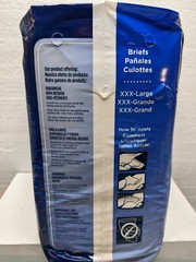 Attends Bariatric Briefs XXX-Large 70″-100″ 8 Pack New DD60 Advanced Dermadry