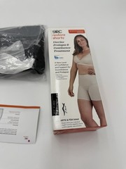 SRC Restore Support Mini Shorts XL Pelvic Support Briefs Black Women’s Compressi