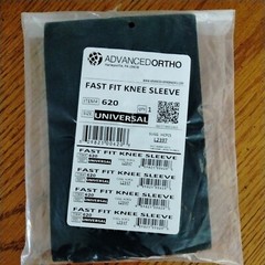 Advanced Ortho Fast-Fit Sleeve Knee Brace L2397 Universal Black 620