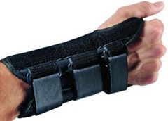 ProCare Comfort Form Wrist, Aluminum/Foam/Lycra, Black RT XS 79-87282