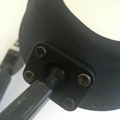 Stealth Soft Padded Neck Support Assembly – No Headrest – Quantum Jazzy 600