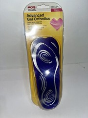 CVS Health Advanced Gel Orthotics, Three Zone Comfort Inserts for Women