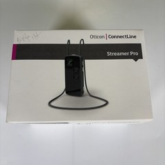 NO UNIT Oticon ConnectLine Streamer Pro 1.1 lot Loop Charger Skin Manual Box