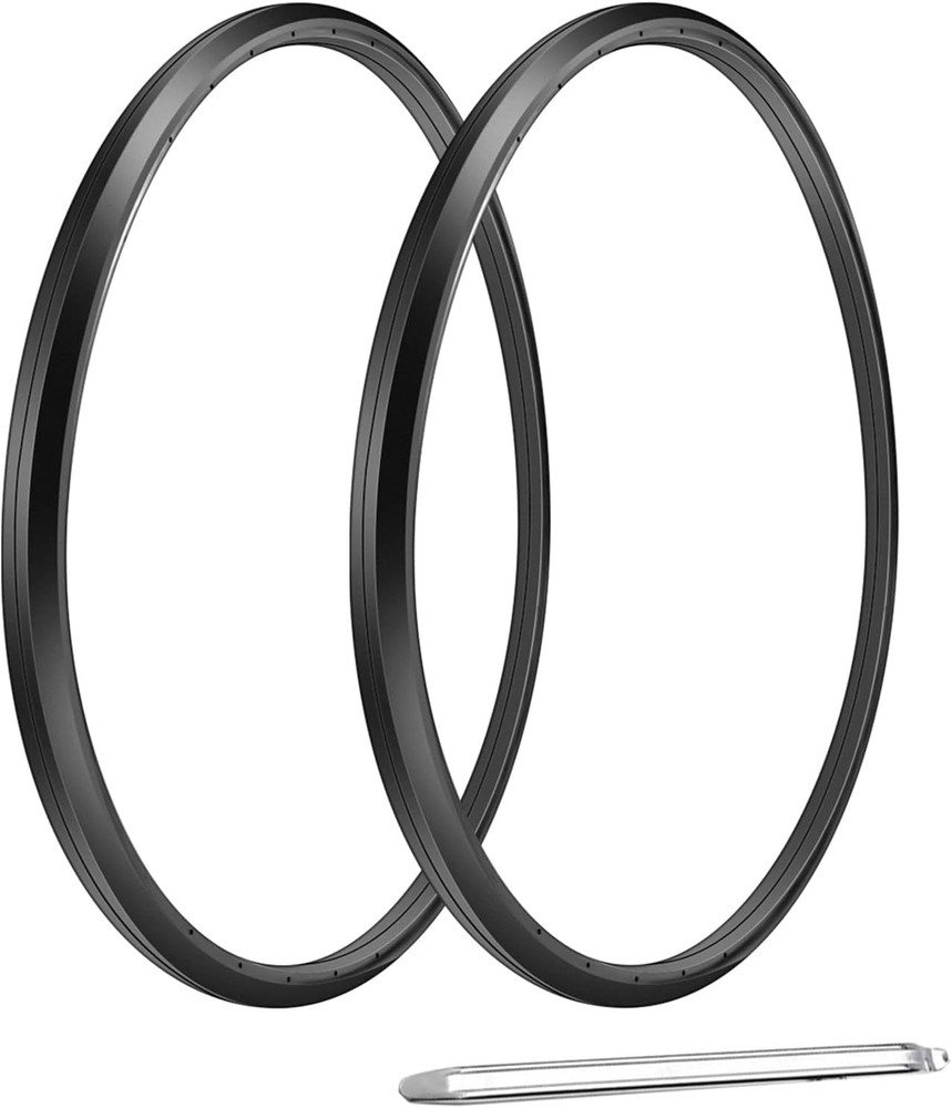 Wheelchair Rear Wheel Replacement Tire, 24 „X 1“ Universal 24×1.00R6, Black