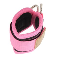 Fitness Ankle Buckle Leg Strength Trainer with Double D Rings & Rubber Straps