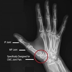 Comfort Cool Thumb CMC Restriction – NWOP – May Be Crushed/Missing Pamphlet