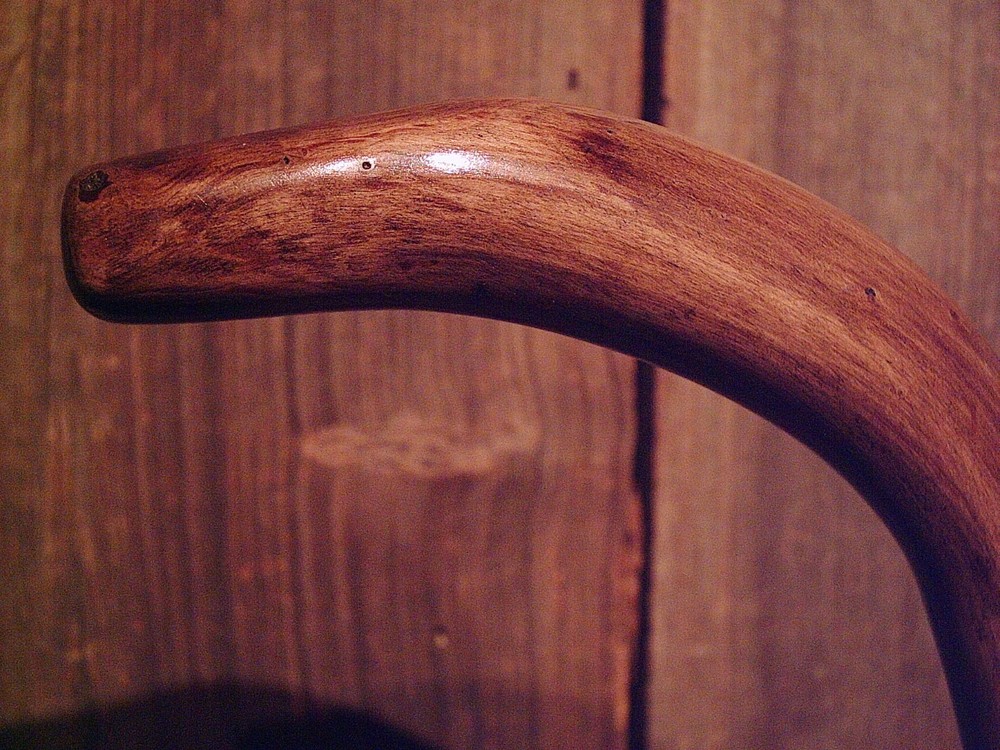 walking stick cane natural grown ROOT HANDLE for average size hands MADE IN USA