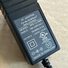 OEM Dry & Store AC ADAPTOR 24VDC for Global II Hearing Aid Dehumidifier TRG-AA