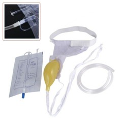 1000ml Portable Wearable Urinal Urine Bag Collector Toilet Male Travel.