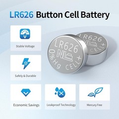 377 SR626SW Batteries 376 LR626 Battery AG4 1.5v 10 Count (Pack of 1)