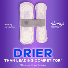 Always Discreet plus Incontinence Pads for Women Moderate 153 ct.
