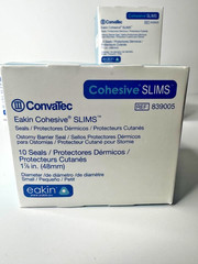 ConvaTec Eakin Cohesive Slims Ostomy Barrier Seal 839005, 1-7/8″ Diam. ~50 Units