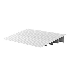 VEVOR Door Threshold Ramp 4 in Rise Threshold Ramp for Wheelchair Rated 800 lbs