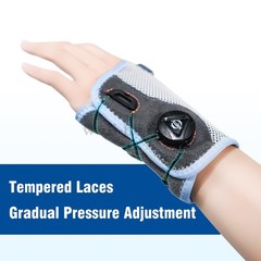 BOA Dial Thumb Wrist Brace Steel Splint for Carpal Tunnel Tenosynovitis Relief