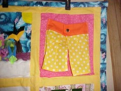 Handmade Fidget & Sensory Quilt Alzheimers, Dementia, Stroke Rehab 26 X 40 NWOT