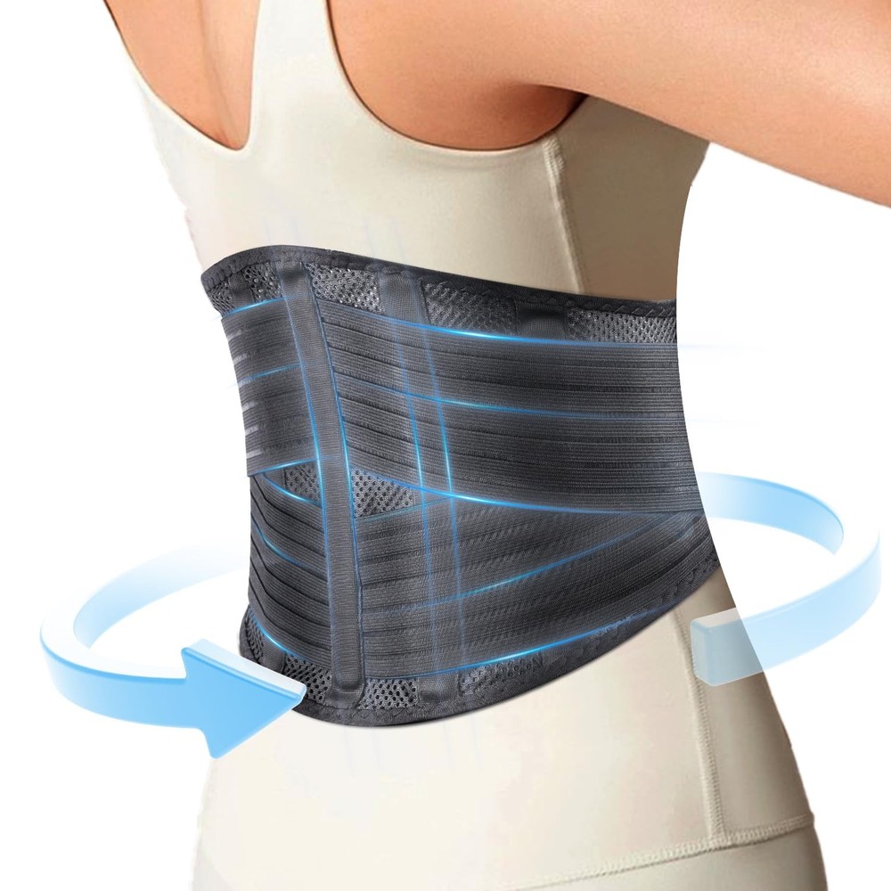 Back Support Brace for Posture with Stretchable Belt.Upgraded High-elastic St…