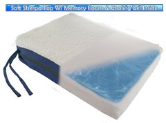 Premium Gel Memory Foam Seat Cushion Pad For Chair, Car, Wheelchair & More – TV