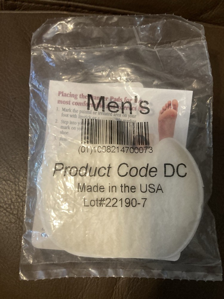 Alimed Hapad Pad Dancer Self-Adhesive Felt Metatarsal Pad White 5/16 in DC