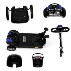 4 Wheel Mobility Scooter Super Seat 30ah Lithium Battery Z-4 ComfyGo
